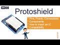 Proto shield arduino UNO (in english) | Breadboard on it | Power stability on protoshield
