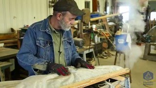 How to steam bend wooden boat frames