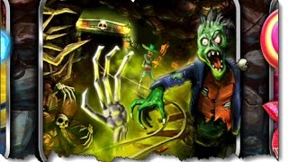 Rail Rush Game - Dino Killer in Zombie Caves screenshot 5
