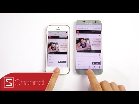 Video Schannel - Speedtest Galaxy S7 vs iPhone SE : Châu... - youtube