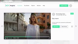 Enabling B roll in your Magisto movie screenshot 2