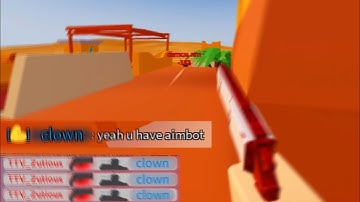 I met a HACKUSATING Arsenal Player, So I 1v1