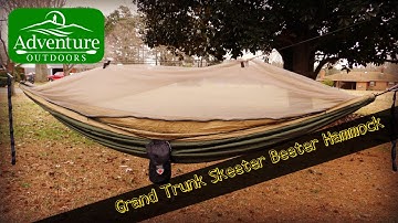 Camping Gear ~ Grand Trunk Skeeter Beeter Pro Hammock Review ~ Built In Mosquito Net