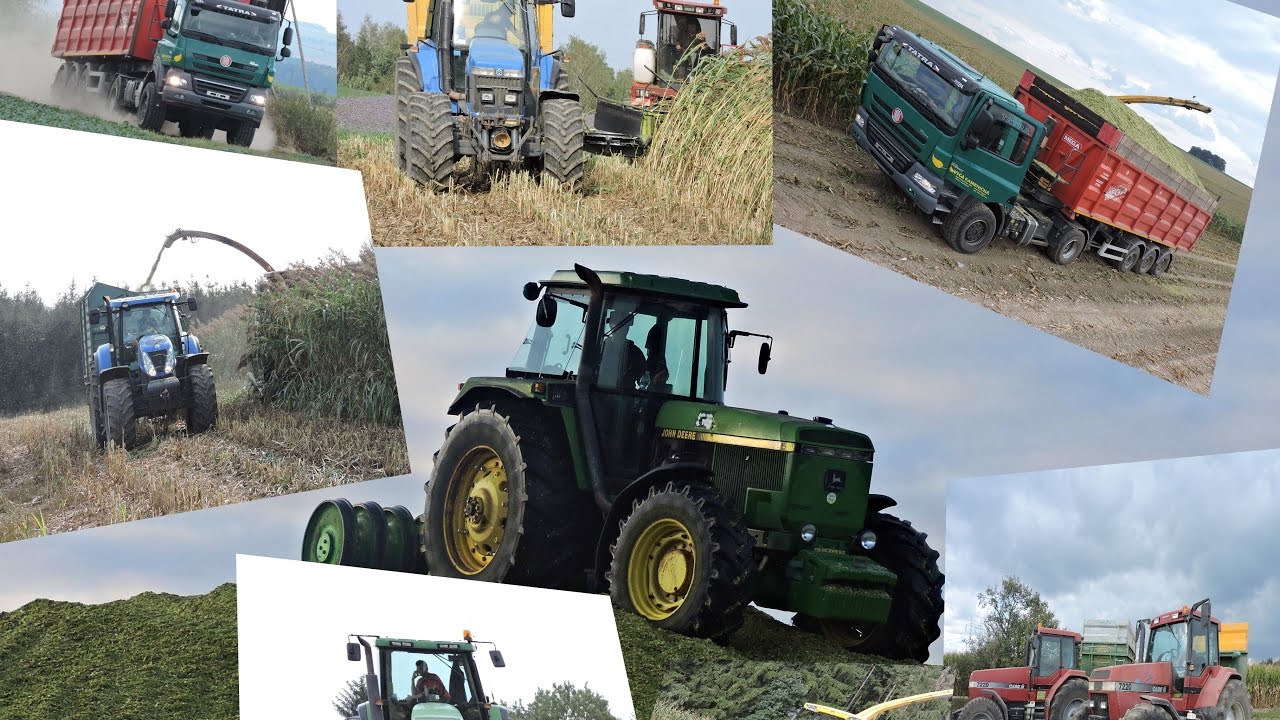 Siláže kukuřice & čiroku 2016 (JD,NH,Case,Zetor,Tatra)