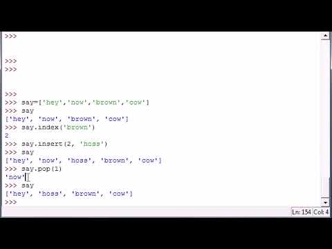 Python Programming Tutorial   15   More Methods