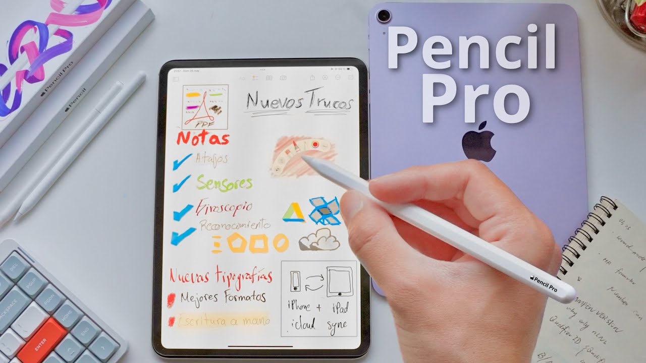 10 Trucos Productivos para tu iPad con Apple Pencil Pro - YouTube