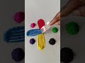 simple Rangoli, satisfying rangoli, Easy rangsatisfying #asmroli, Tricks and tips,ASMR#rangol