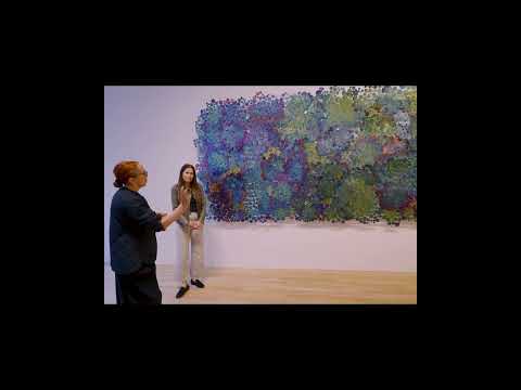 Exhibition Walkthrough with Alyson Shotz and Tracy Adler - YouTube
