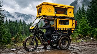 FUTURISTIC CAMPING BIKES AND TRICYCLES YOU WON’T BELIEVE EXIST!