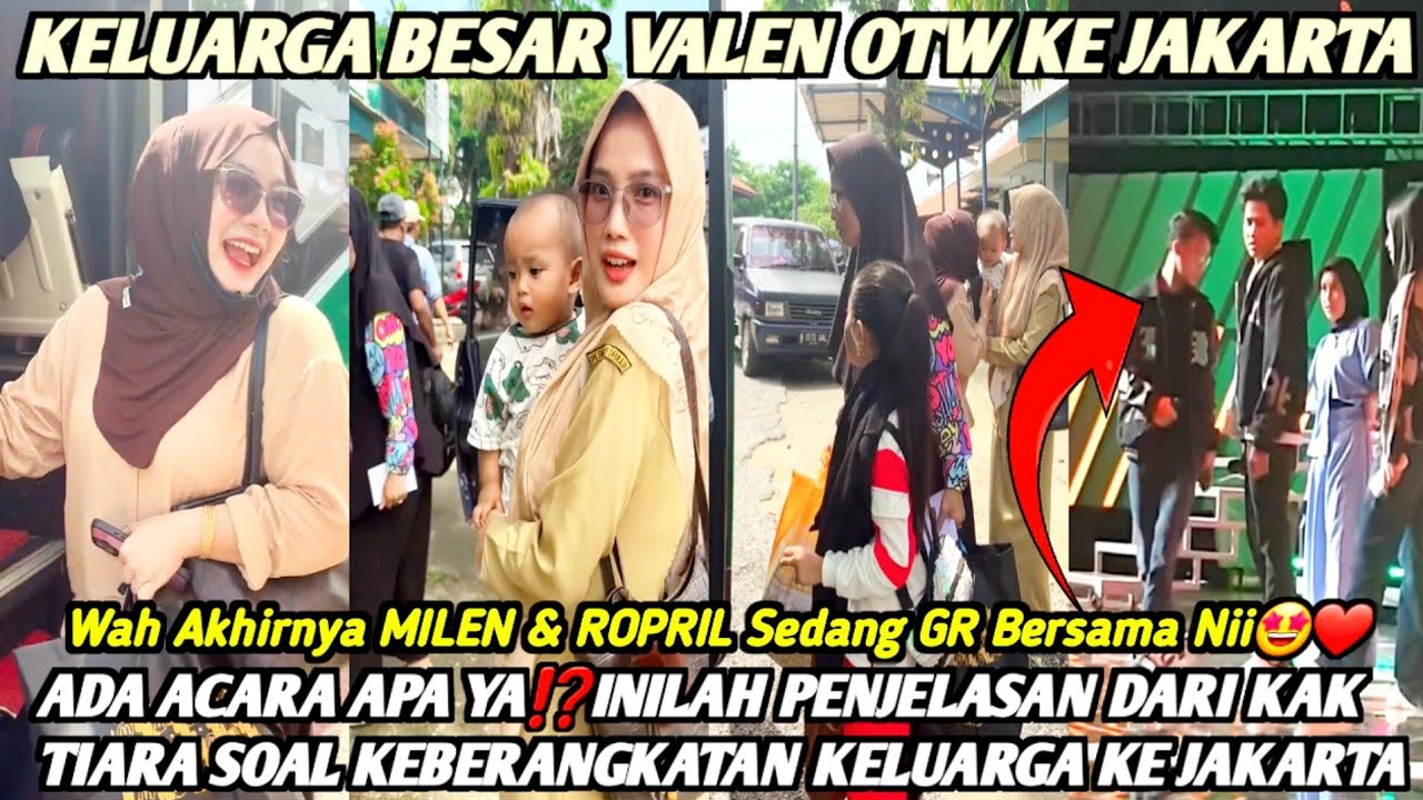VALEN AKHIRNYA KEDATANGAN KELUARGA TERCINTA DARI MADURA KE JAKARTA‼️ADA INFO PENTING DARI KAK TIARA❓