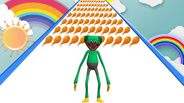 Poppy Run 3D All Levels - Max Level Gameplay iOS & Android Walkthrough Part 19