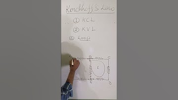 Loop KCL and KVL Kirchhoff Law