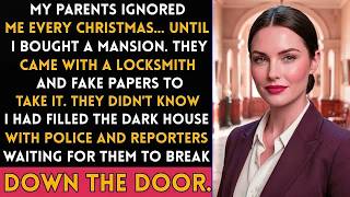 My Parents Forgot Me Every Christmas — Until I Bought the Biggest House in Town