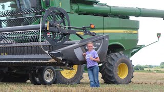 New 14 Year Old Combine Operator!!