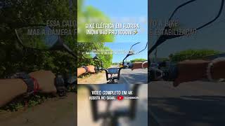 Rolê de bike elétrica, testando a câmera nova do canal #Shorts #Bike #Ebike #V40Pro #OsmoAction5Pro