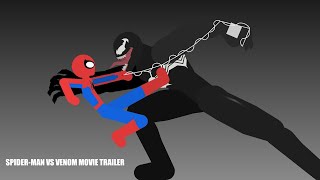 SPIDER-MAN VS VENOM MOVIE TRAILER | sticknodes