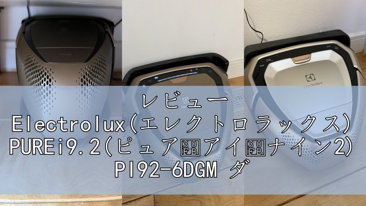 レビュー Electrolux(エレクトロラックス) PUREi9.2(ピュア・アイ