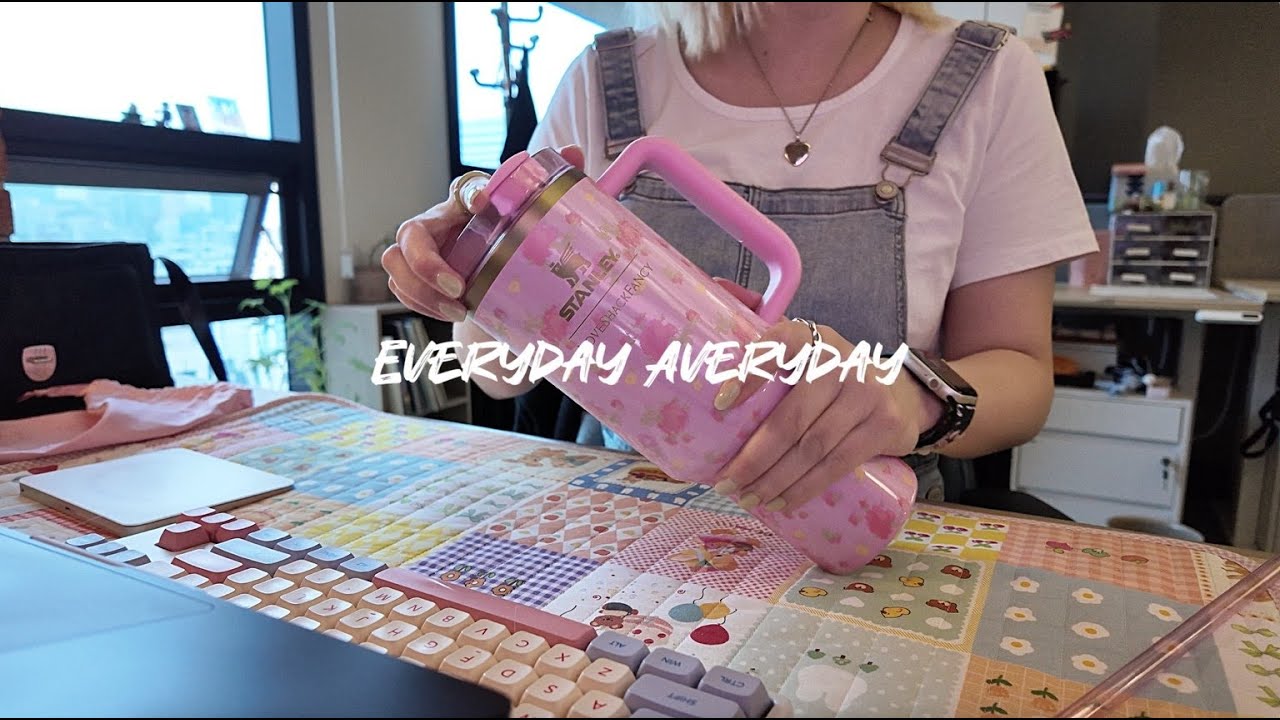 [Vlog] 스탠리 텀블러 언박싱 Stanley Tumbler Unboxing 🌧 비 오는 날 집콕 & 오븐 닭구이