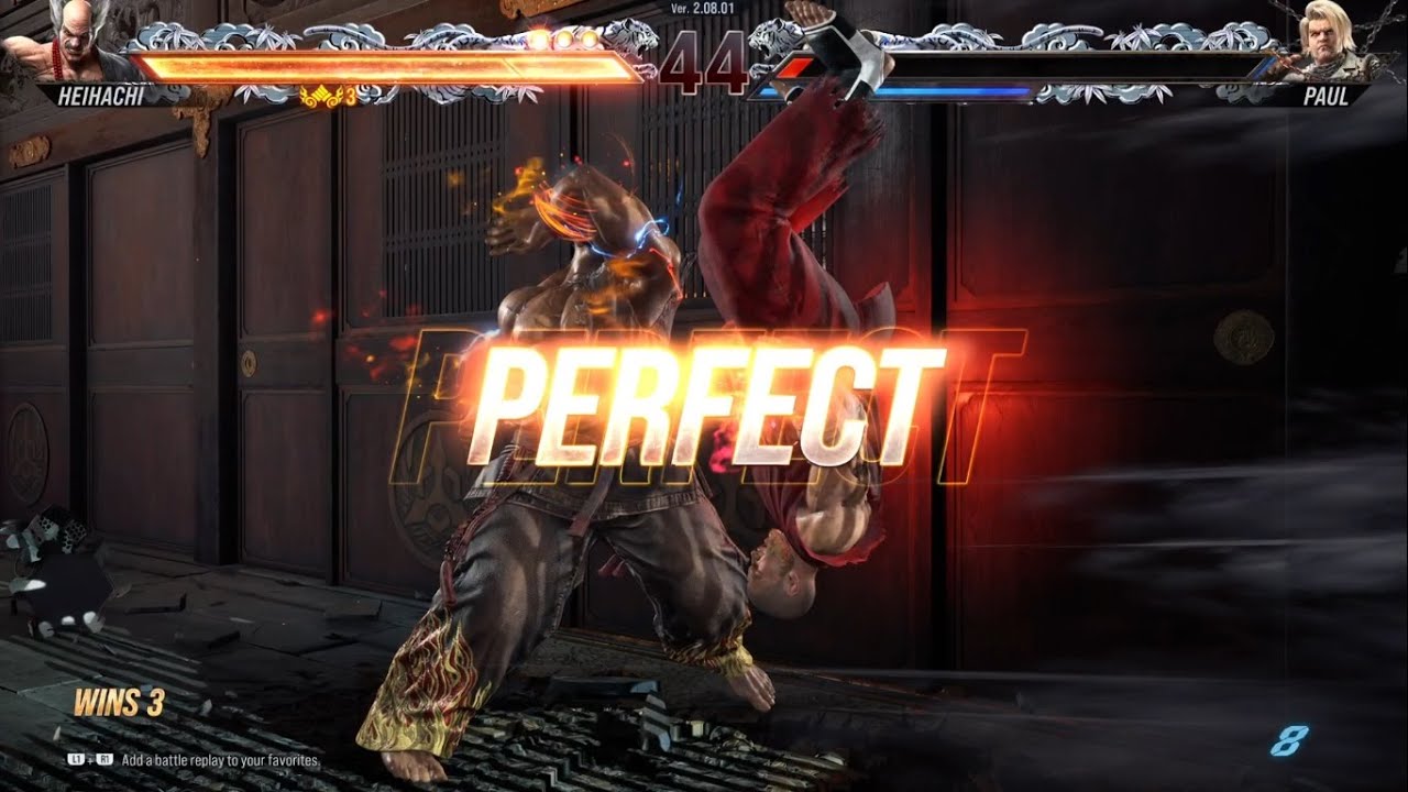 Heihachi Vs Pual TEKKEN™8