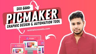 Picmaker Review 2023 🔥 Social Media Graphic Design and Automation Tool | AppSumo LifeTime Deal screenshot 3