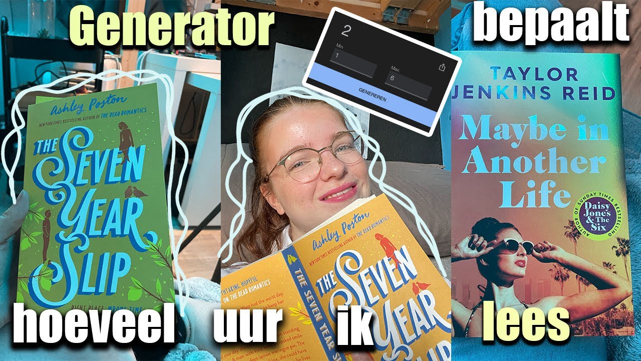 Random GENERATOR bepaalt hoeveel UUR ik LEES!?-(Spoilervrij) - YouTube