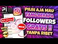 CARA MENAMBAH FOLLOWERS INSTAGRAM GRATIS PERMANEN 2026 TANPA AKUN TUMBAL🔥
