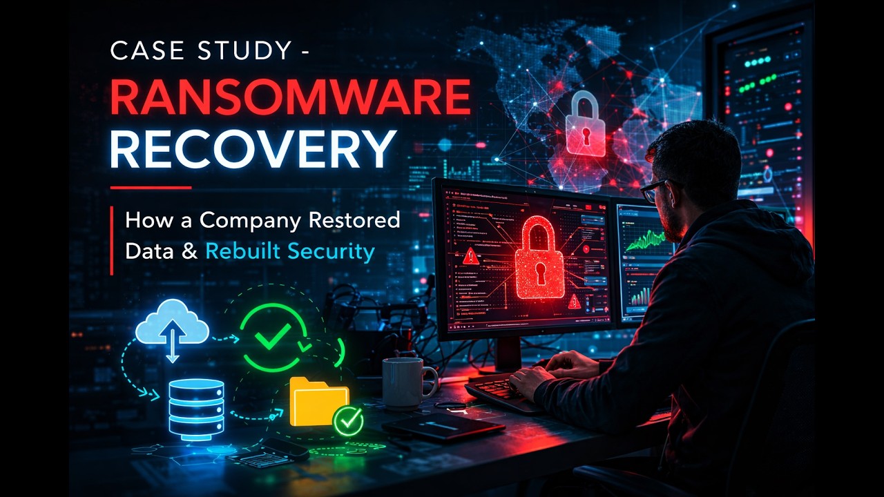 Case Study Ransomware Recovery - YouTube