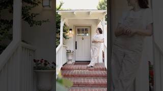 Giving our FRONT DOOR a MAKEOVER *a moment for the vintage hardware*