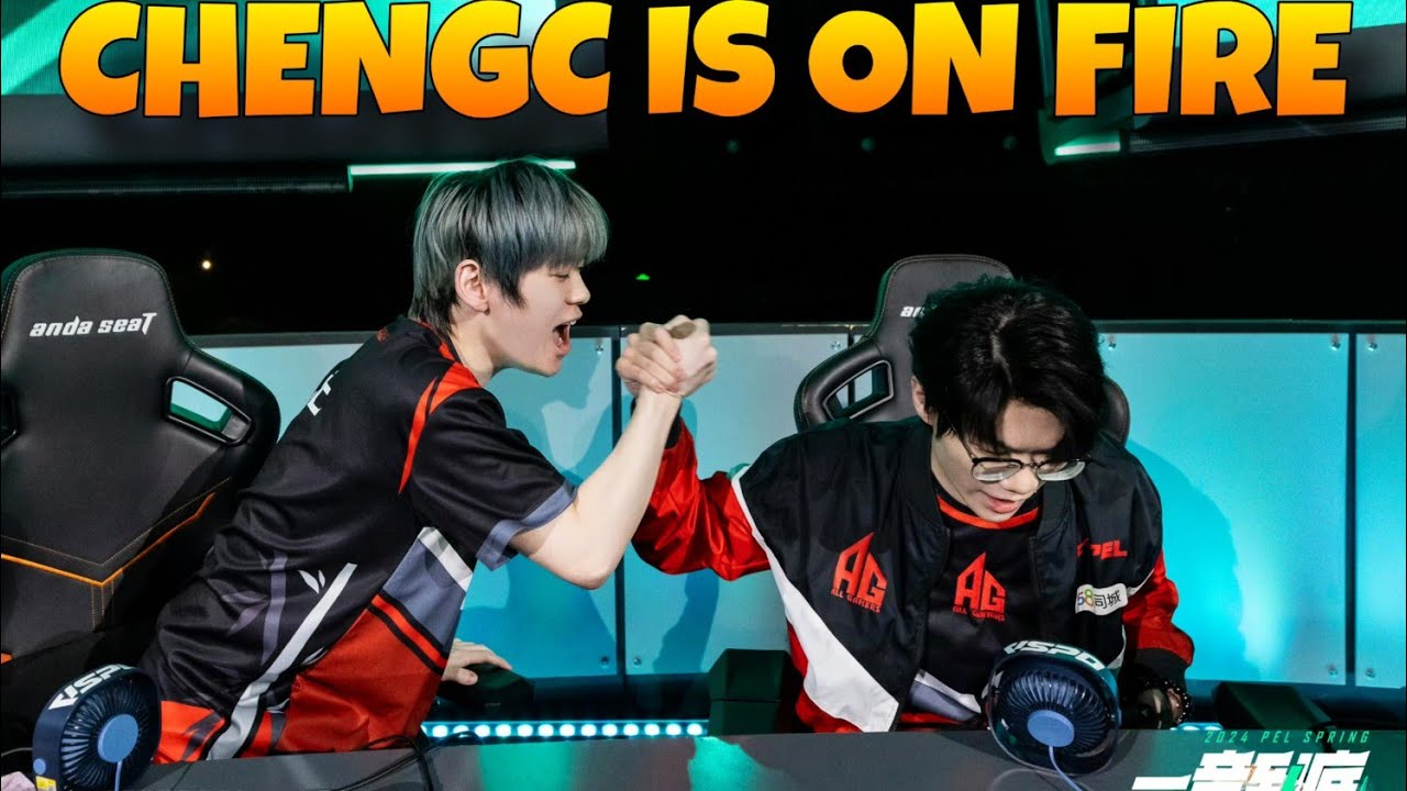 AG•ChengC Went Crazy After Getting Back To Back Chicken In PEL 2024!!🔥🔥 AG 12 Kills Chicken!!❤️
