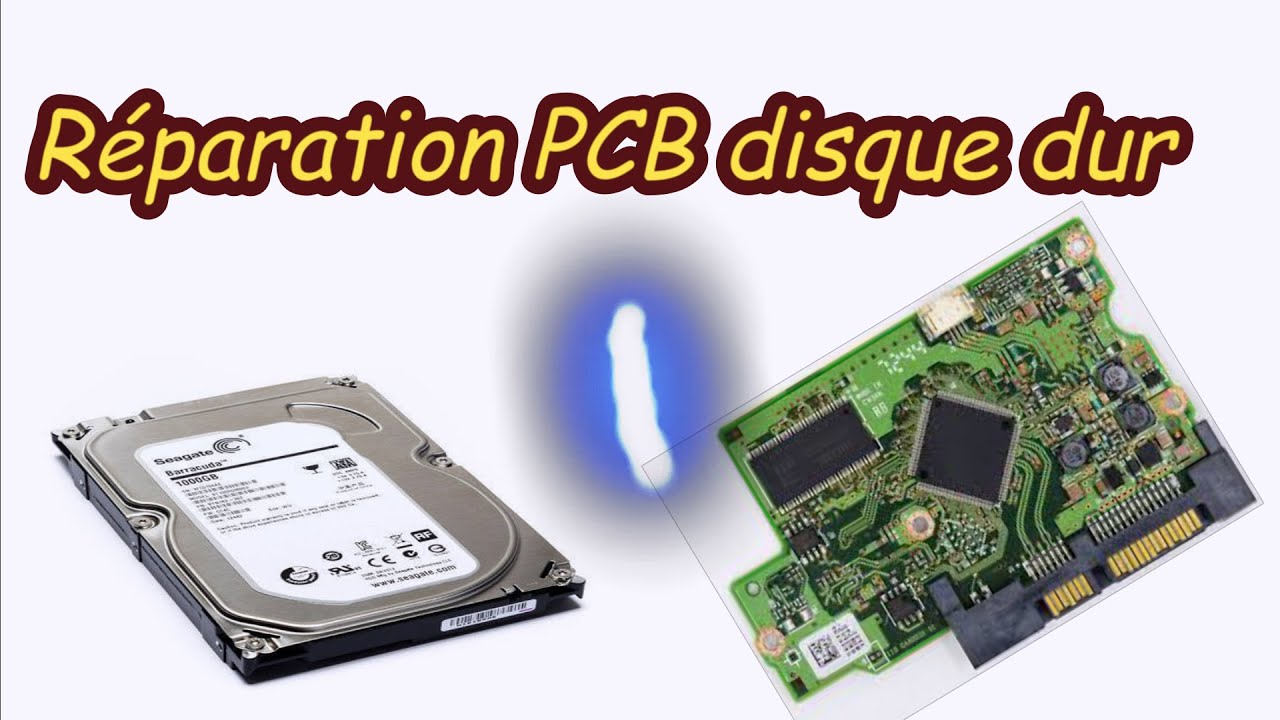 Réparation Pcb disque dur (récupération de donnée hdd) - YouTube