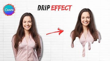 Want STUNNING Design? Learn the Drip Image Effect in Canva!