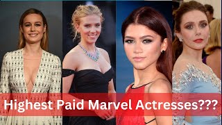 Top Highest Paid Actresses In The Marvel Cinematic Universe/MCU||FACT Marvels