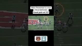 What Grade do you give Poles for The Pick?? #chicagobears #ryanpoles #benjohnson #nfldraft #nfl