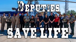 Deputies help save life of choking child