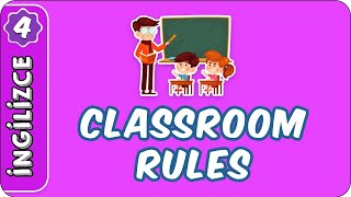 Clroom Rules 4. Sınıf İngilizce Evokul Kampı
