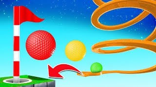 They Added MARBLES To GOLF IT! (crazy map)