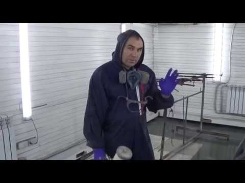 Красим новый бампер