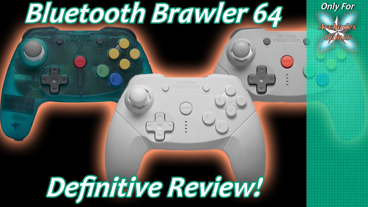 Retro Fighters Brawler64 Wireless Nintendo Switch Controller Online  Bluetooth NSO Edition, Gray