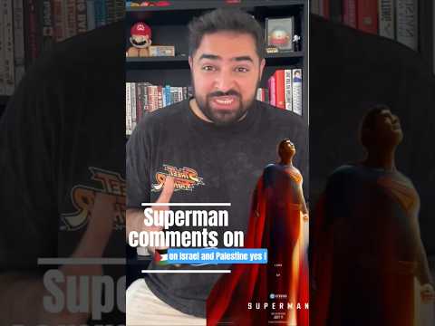 Superman on Israel & Palestine