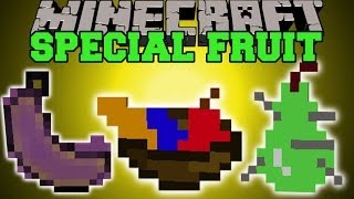 Minecraft: SPECIAL FRUIT (GAIN POWERFUL POTION EFFECTS!) Mod Showcase