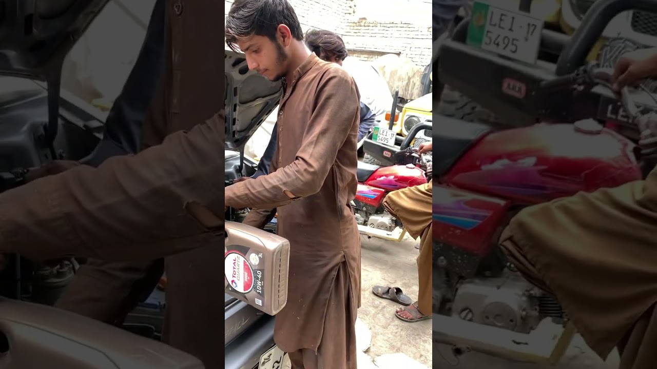 Suzuki mehran engine oil change