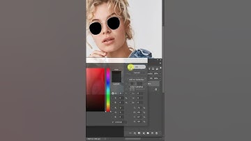 Change Glasses Color in Photoshop - Photoshop Tutorial