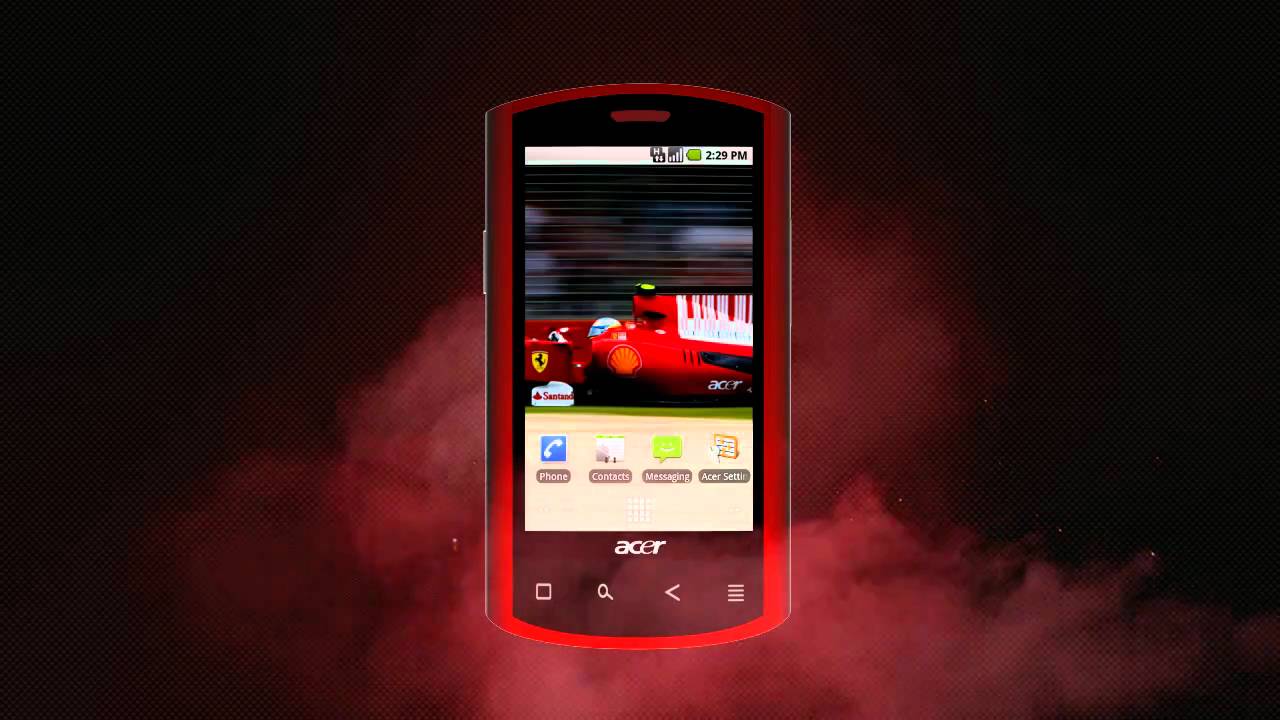 Passion Meets Power in The World's Most Exclusive Smartphone: Acer Liquid E  Ferrari Special Edition