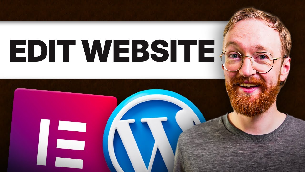 How to Edit Your WordPress Website with Elementor - YouTube
