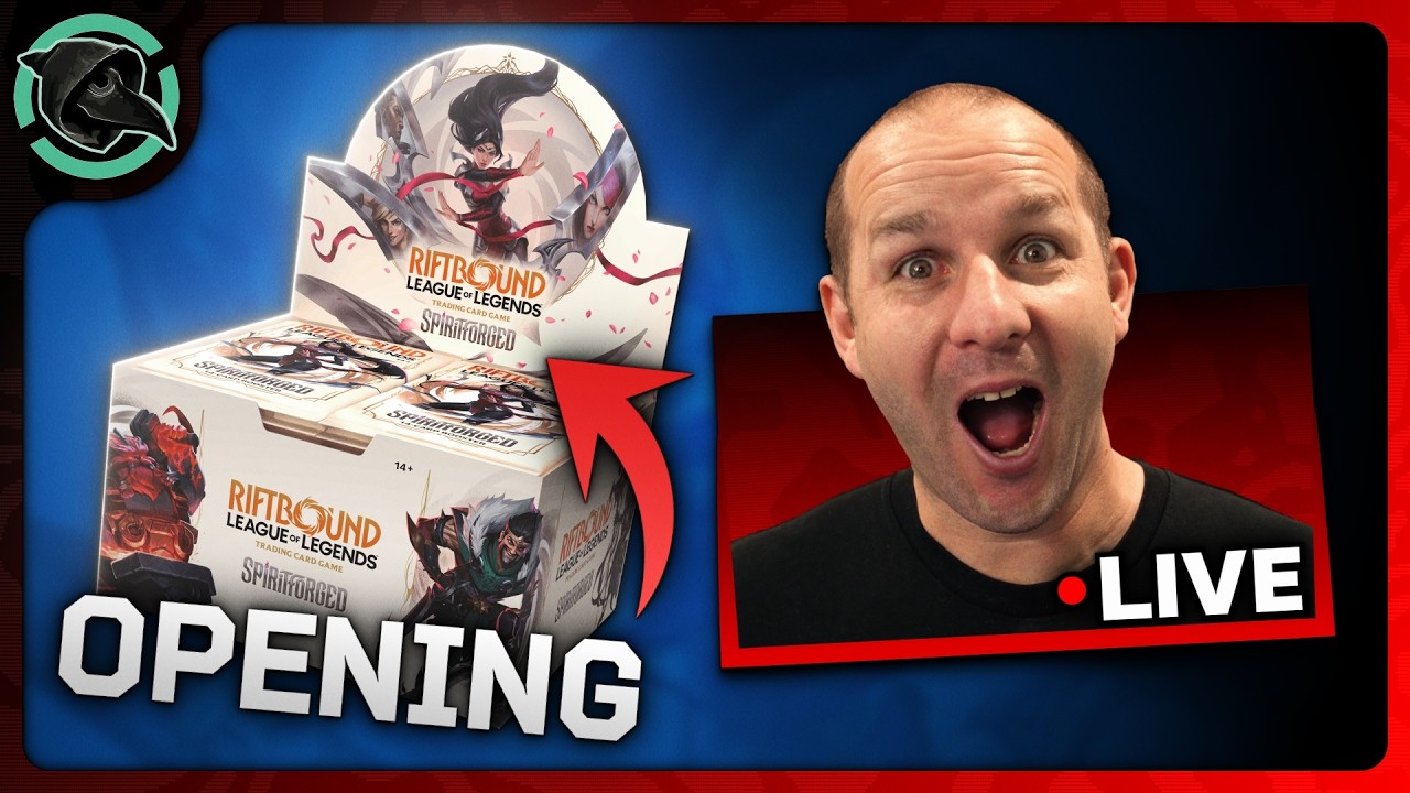 RIPPING ANOTHER BOX OF SPIRIT FORGE! LETS GOO - RIFTBOUND