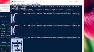 Harvard AI with Python: Crossword Wealth