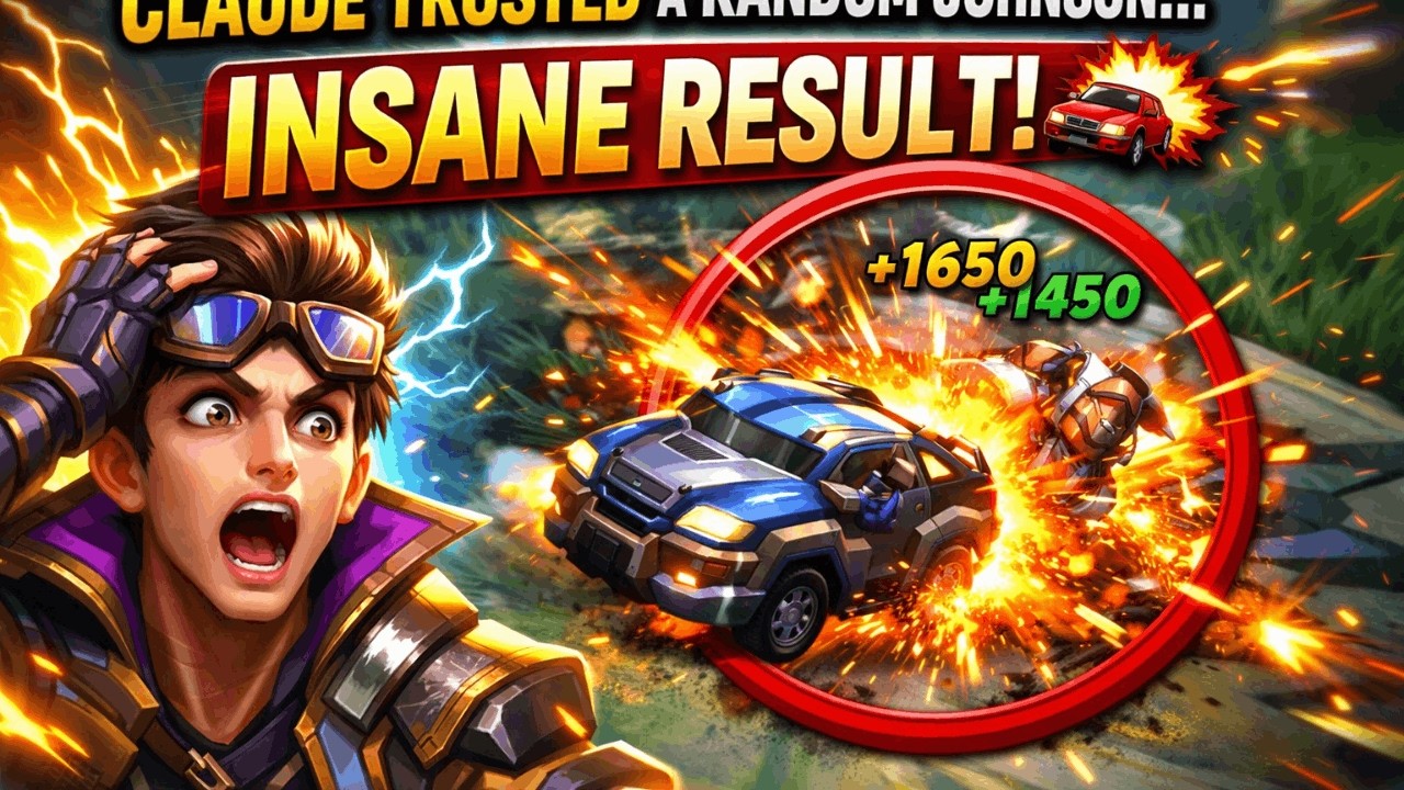 Claude Trusted a Random Johnson… INSANE Result 🚗💥
