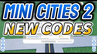 *WORKING CODE* Mini Cities 2 Code for October 2024