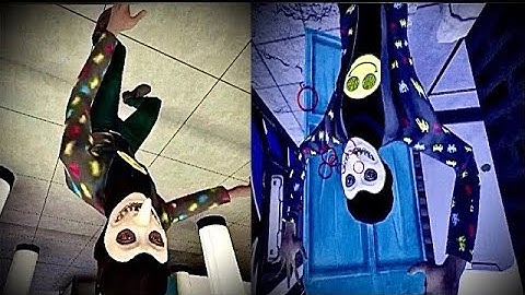 Upside down Chase time with boss in Smiling X Corp: Horror Survival VS Smiling X 2 The Resistance