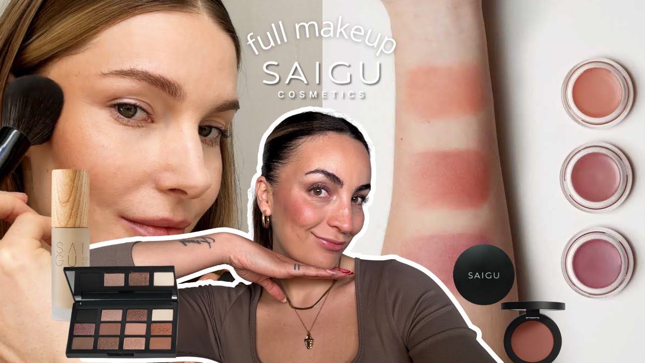 🌟 FULL MAKEUP CON SAIGU 🌟| Probamos sus Productos Estrella